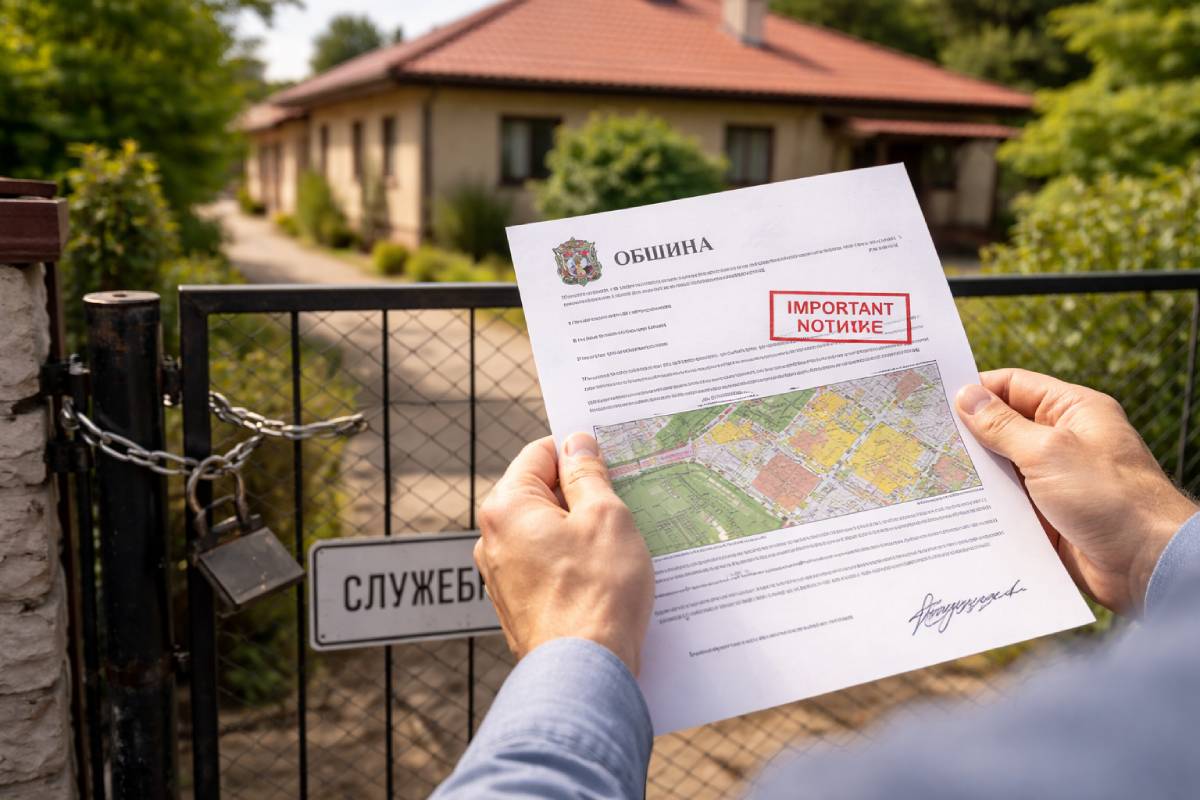 Регулация на имот