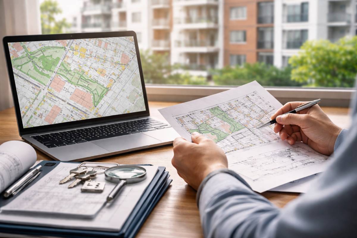 Проверка в кадастъра за имот