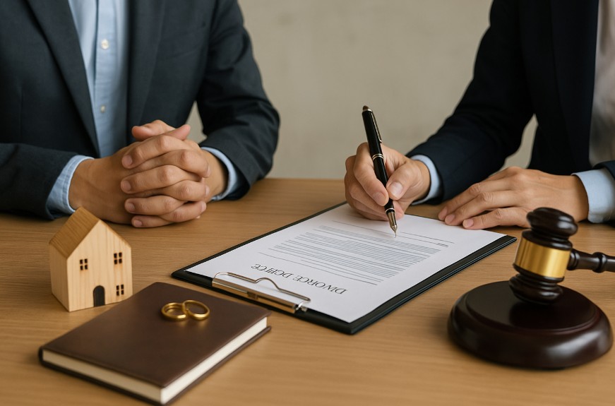 Делене на собственост при развод